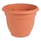 Bloem Bloem Ariana 13.75 in. H X 17.75 in. W X 17.75 in. D Plastic Traditional Planter Terracotta 20-56116 - alternate 1